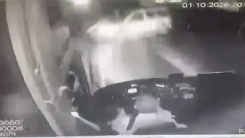 Karı Kocanın Hayatını Kaybettiği Kaza Kamerada