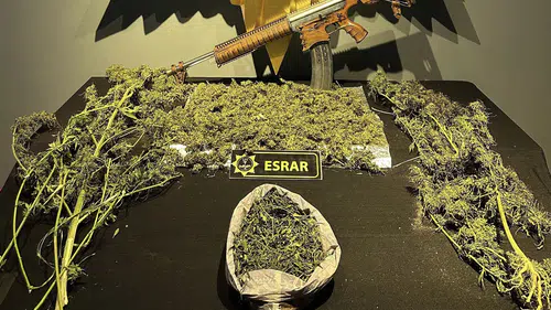 Malatya’da Zehir Tacirlerine Darbe 2 Kilo 50 Gram Esrar Ele Geçirildi