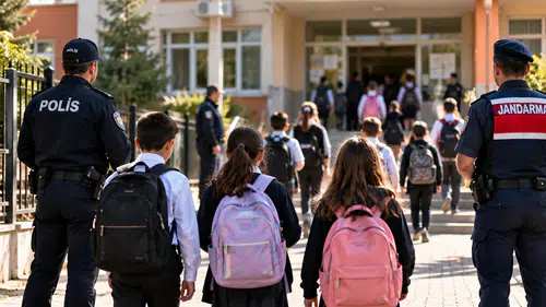Okul Güvenliğinde Yeni Dönem: Polis Öğrencilerden Önce Görevde Olacak