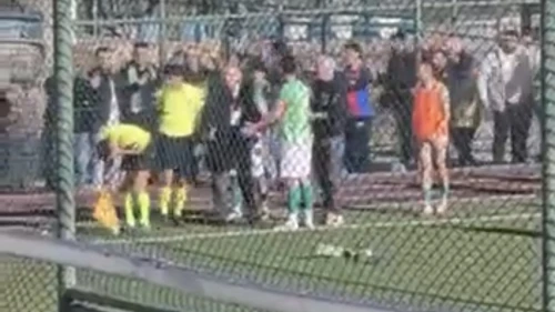 Malatya'da Hakeme Scooter Fırlattılar, Maç Tatil Edildi!