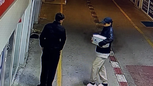 Geçici Ticaret Merkezi’nde Hırsızlık Kameraya Yansıdı