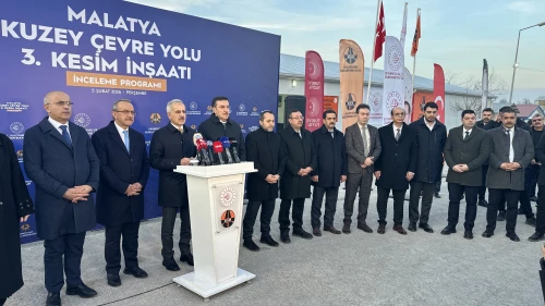 Bakan Uraloğlu Müjdeyi Verdi: Malatya Kuzey Çevre Yolu Bu Yıl Bitiyor