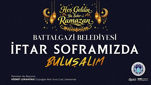 Battalgazi Belediyesi’nden Ramazanda İftar Hizmeti