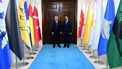 BBP Genel Başkanı Mustafa Destici'den Battalgazi Belediyesi’ne Ziyaret