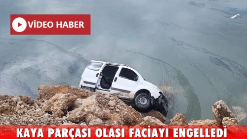Kaya parçası facianın önüne geçti: Beylerderesi'nde can pazarı!