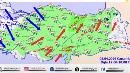 Malatya’da kayısı üreticisine zirai don uyarısı: 12 Nisan’a kadar sürecek