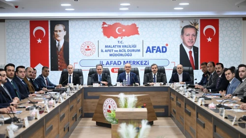 Malatya’da İl Afet Risk Azaltma Planı toplantısı gerçekleştirildi