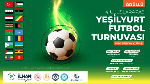 Yeşilyurt’ta Mini Dünya Kupası Heyecanı: 4. Uluslararası Futbol Turnuvası Başlıyor