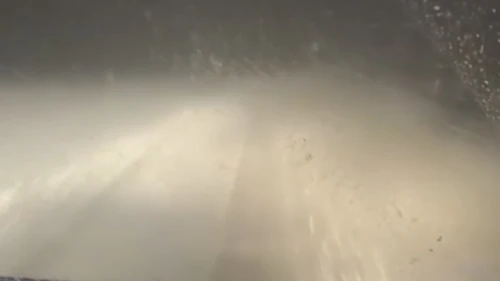 Malatya’da nisan ortasında kış geri döndü: Bir yanda dolu, bir yanda kar!