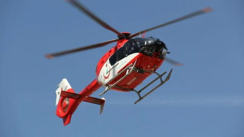 76 Yaşındaki Hasta İçin Ambulans Helikopter Havalandı