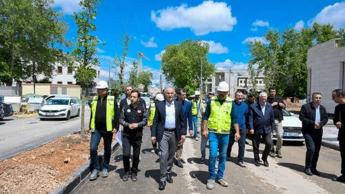 Malatya Fuzuli Caddesi Bayram Öncesi Trafiğe Açıldı