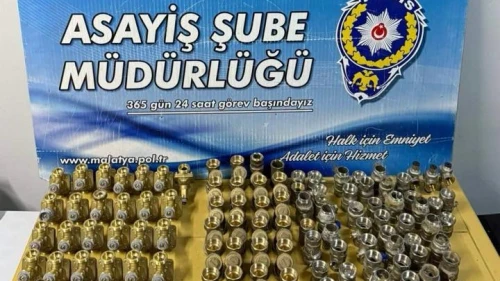 Çaldığı Tesisat Malzemeleriyle Yakayı Ele Verdi..!