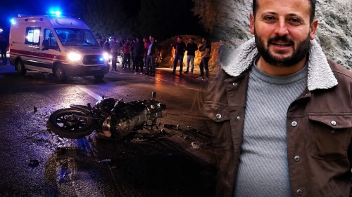 Darende'de Motosiklet Kazasında Hayatını Kaybeden Sürücü İçin Taziye Mesajı