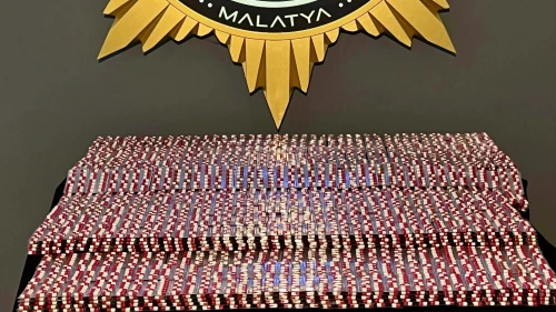 Malatya’da Narkotik Operasyonu: 28 Bin 630 Sentetik Hap Yakalandı