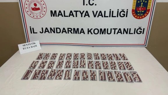 Malatya’da Uyuşturucu Operasyonu: 550 Hap Ele Geçirildi