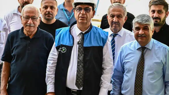 Başkan Geçit, Yeşil Yaşam Evleri inşaatını inceledi