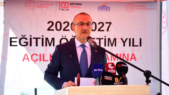 Malatya'da Yeni Eğitim Yılı 146 Bin Öğrenciyle Başladı