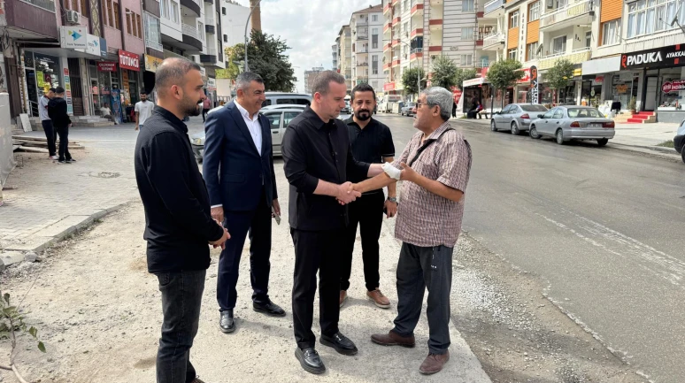 MAGİNDER Başkanı Karademir, Paşaköşkü Esnafını Ziyaret Etti