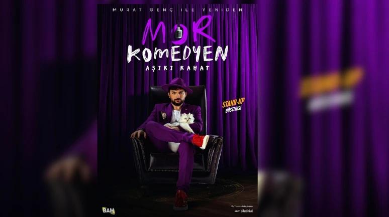Malatya’da Kahkaha Dolu Bir Gece: Morkomedyen Stand-Up 16 Ekim’de