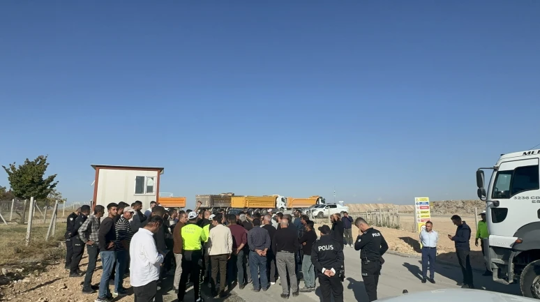 Ceza İsyanı: Malatya’da Hafriyat Kamyoncuları Kontak Kapattı