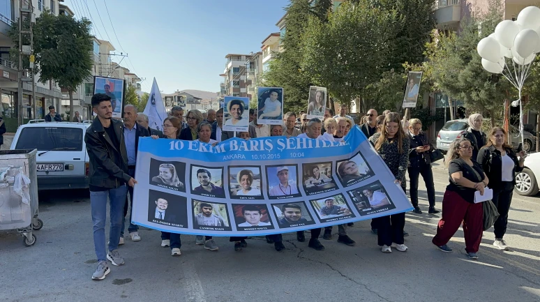 Malatya'da 10 Ekim Ankara Garı Saldırısında Şehit Düşenler Unutulmadı