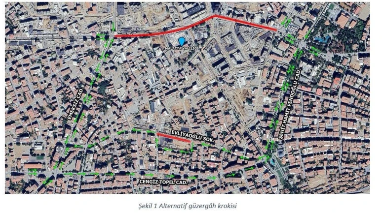 Atatürk (Kışla) Ve İnönü Caddesi Geçici Olarak Trafiğe Kapatılacak