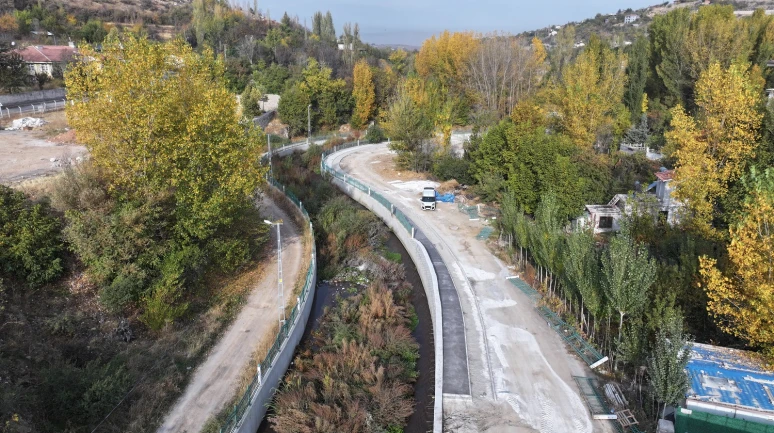 Başkan Geçit Beylerderesi Bisiklet ve Yürüyüş Yolu Projesini İnceledi