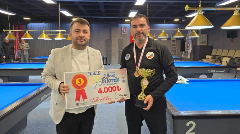 Battalgazi'de Şampiyon Belli Oldu: 3. Arslantepe Bilardo Turnuvası