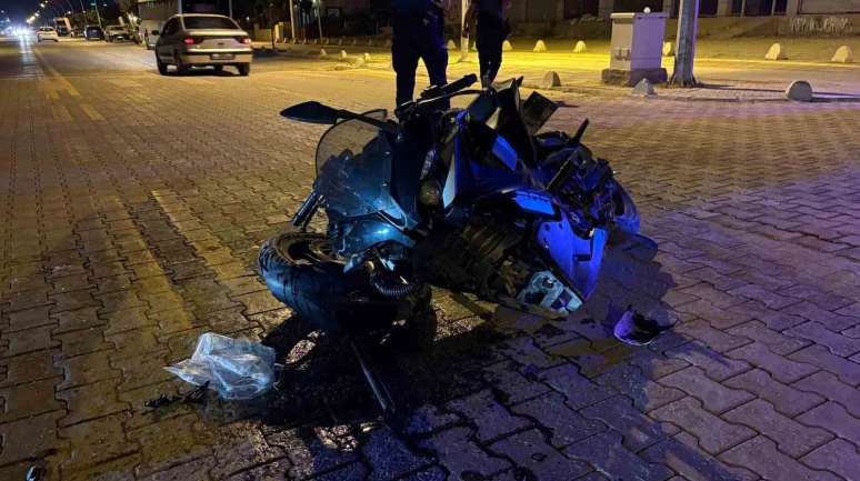 Malatya’da otomobil ile motosiklet çarpıştı: 1 yaralı