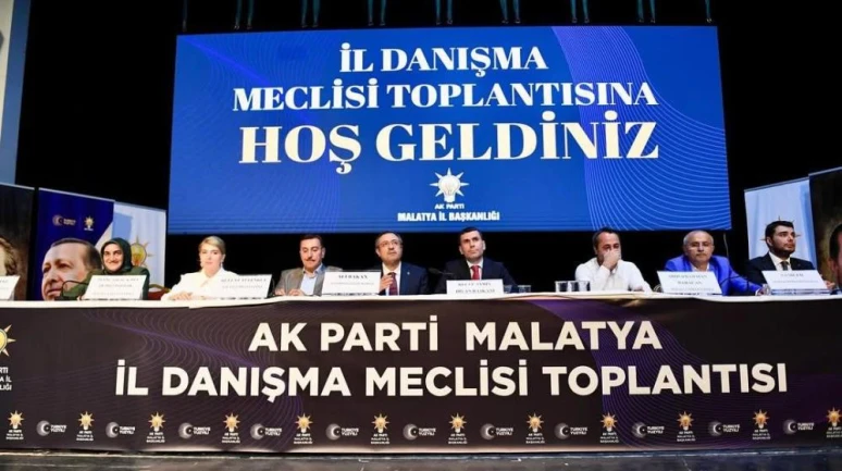 AK Parti Malatya Teşkilatı, İl Danışma Meclisi Toplantısında bir araya geldi