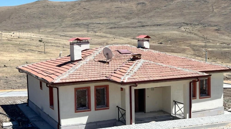 Akçadağ Kozluca'da deprem konutlarında sona doğru