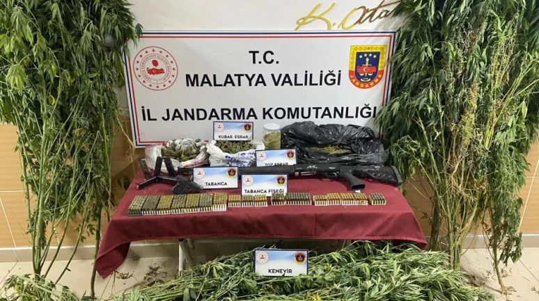 Malatya'da Jandarmadan uyuşturucu operasyonu: 1 gözaltı