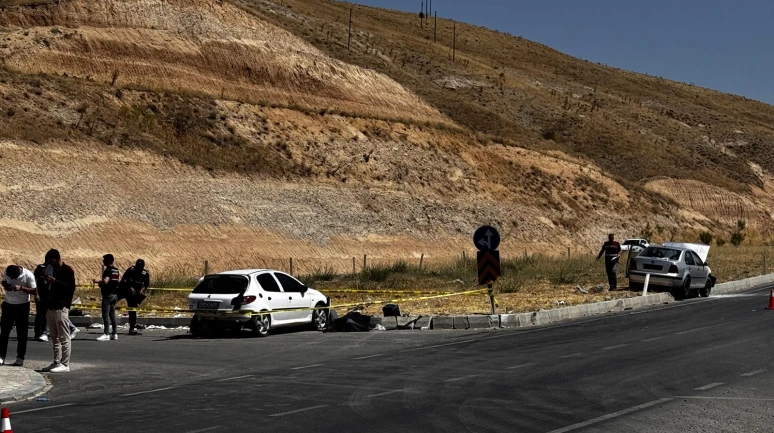 Malatya’da TİGEM kavşağında feci kaza: 1 ölü, 4 yaralı