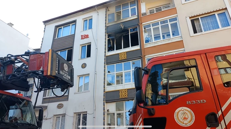 Hacı Abdi Mahallesi'nde Ev Yangını Korkuttu