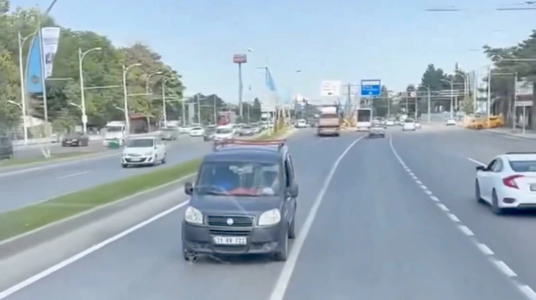 Akıllı kavşak sürücünün aklını karıştırdı
