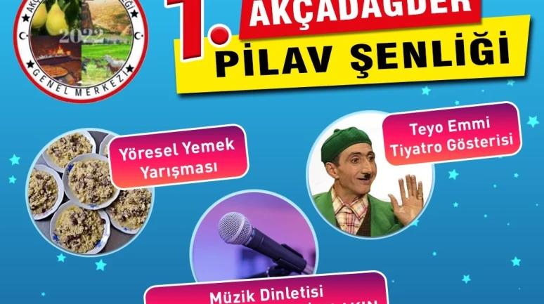Pilav Şenliği'nin İlki Düzenlenecek