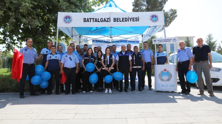 Battalgazi Belediyesi’nden Zabıta Haftası etkinliği