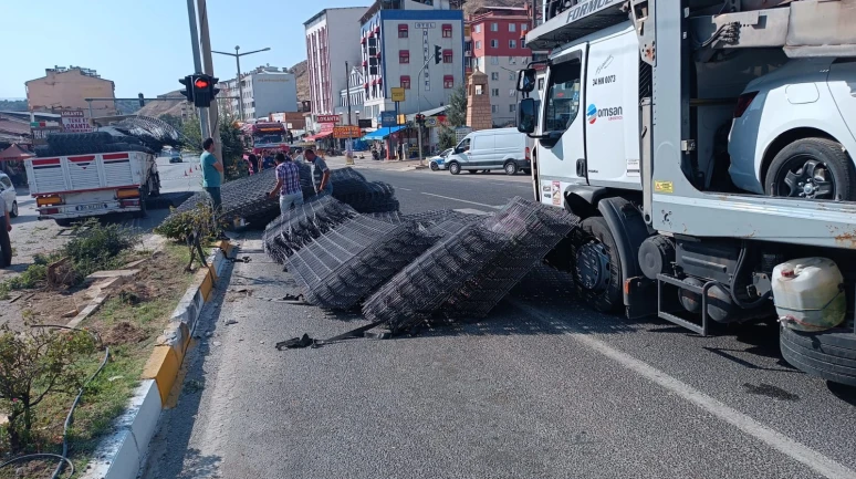 Usta sürücü faciayı önledi