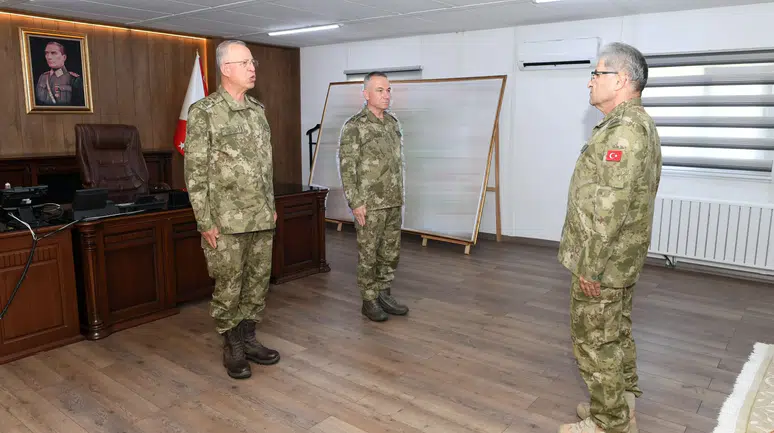 Malatya 2. Ordu Komutanlığında Sancak Devir Teslimi