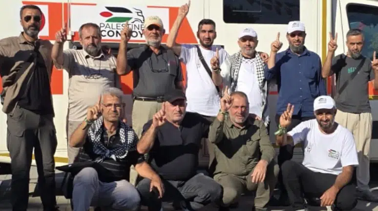Malatya’dan Filistin Konvoyuna Katılacak 9 Kişi Dualarla Uğurlandı