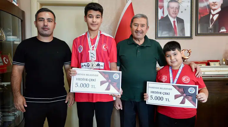 Darendeli Genç Sporcular İshak ve Miraç’tan Büyük Başarı!