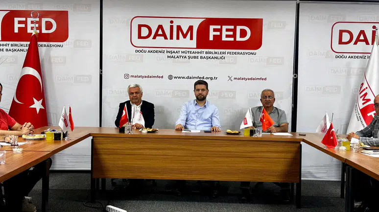 Malatya'da Şantiyelere Yönelik İş Güvenliği Zirvesi