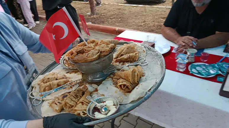 Darende’de Yöresel Lezzetler Yağmur Altında Yarıştı