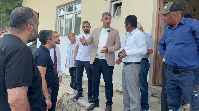 İyi Parti İl Başkanı Yıldız Kocaözü'nde İncelemelerde Bulundu