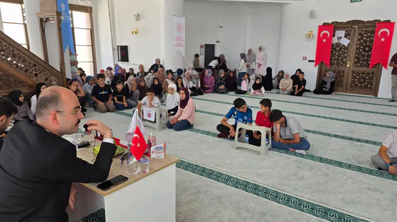 Doğanşehir’de Yaz Kur'an Kursları Dini Bilgi Yarışması Heyecanı.