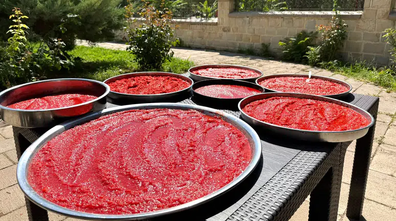 Darende’de Yazın Elde Edilen Bereket, Kış İçin Hazırlanıyor!