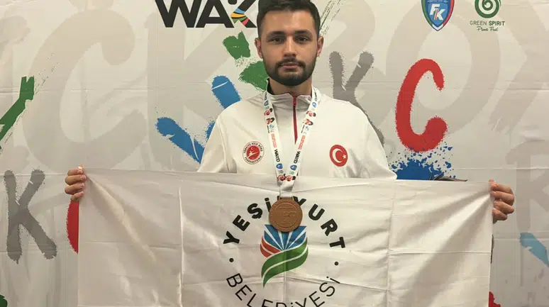 Yeşilyurt Belediyesporlu Ömer Faruk Yılmaz Dünya Üçüncüsü Oldu