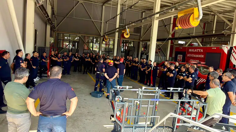 Büyükşehir İtfaiyesinden PACE Projesi Kapsamında Kapsamlı Eğitim