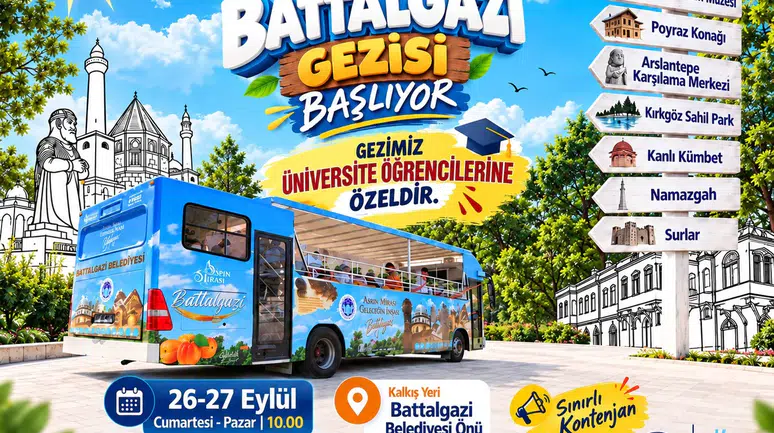 Üniversite Öğrencileri İçin Battalgazi Tarih ve Kültür Gezisi