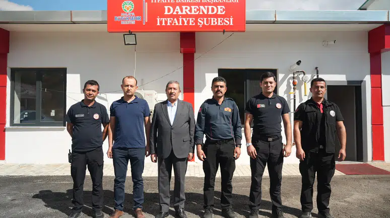 Darende Belediye Başkanı Bozkurt'tan İtfaiye Ziyareti